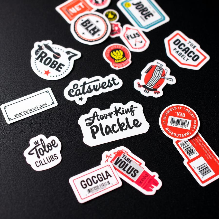Stickers & Labels produced by Royal Color LLC